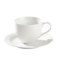 Arctic White Tea Cup & Saucer Set