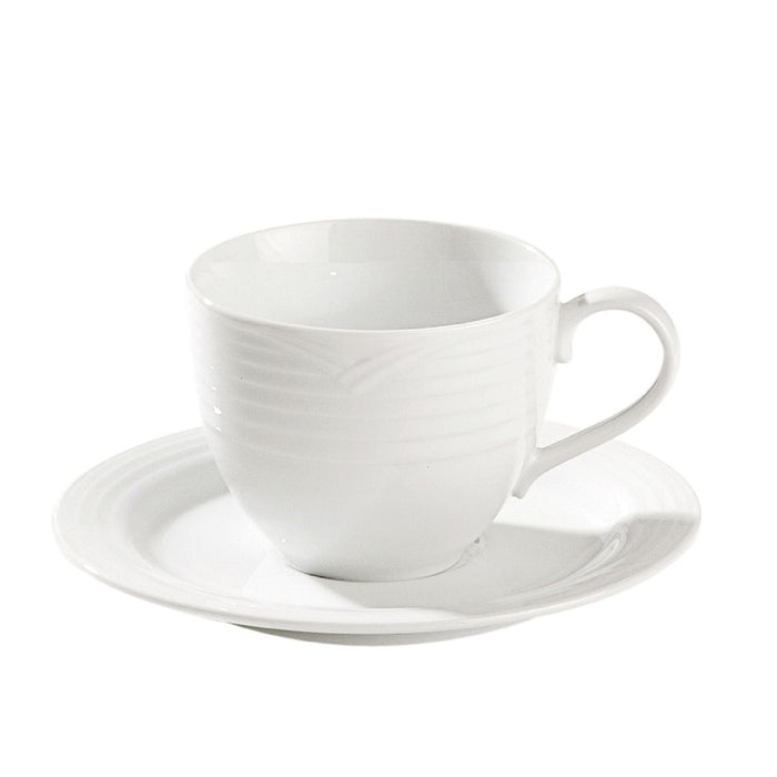 Arctic White Tea Cup & Saucer Set