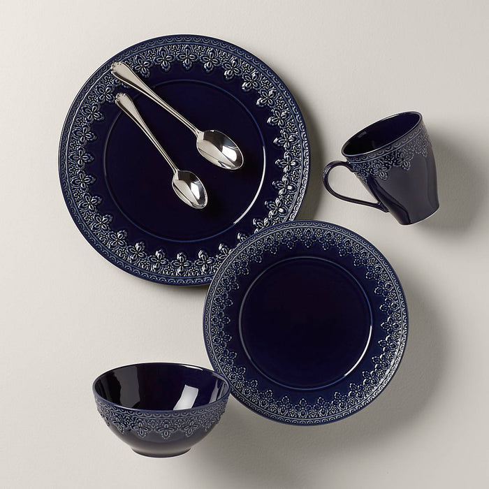 Chelse Muse Fleur Navy™ 4pc Place Setting