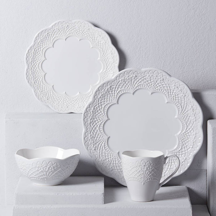 Chelse Muse Scallop White™ 4pc Set