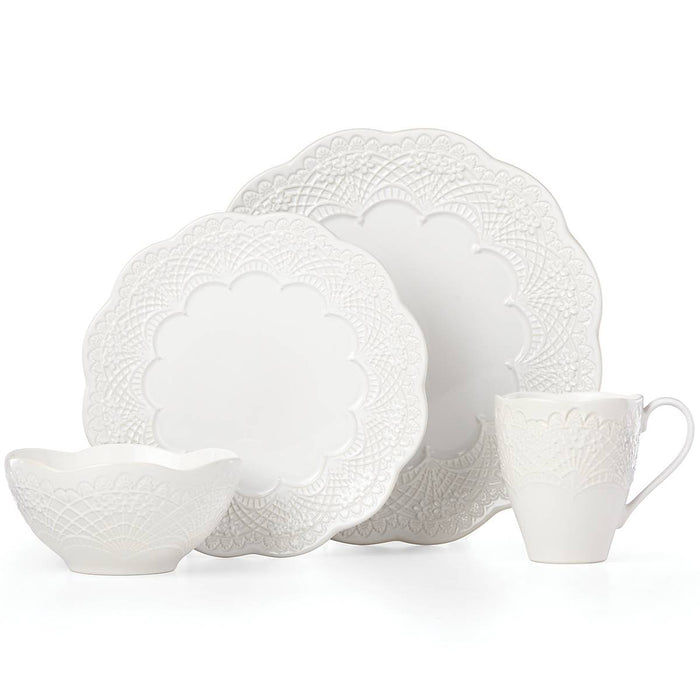 Chelse Muse Scallop White™ 4pc Set