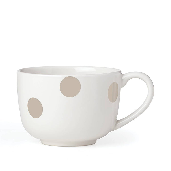 Deco Dot Beige™ Latte Mug