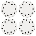 Deco Dot‚Ñ¢ 4-piece Dinner Plate Set