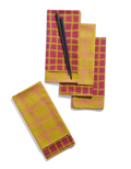 Dinner Napkins Double Sided Grid - High Season