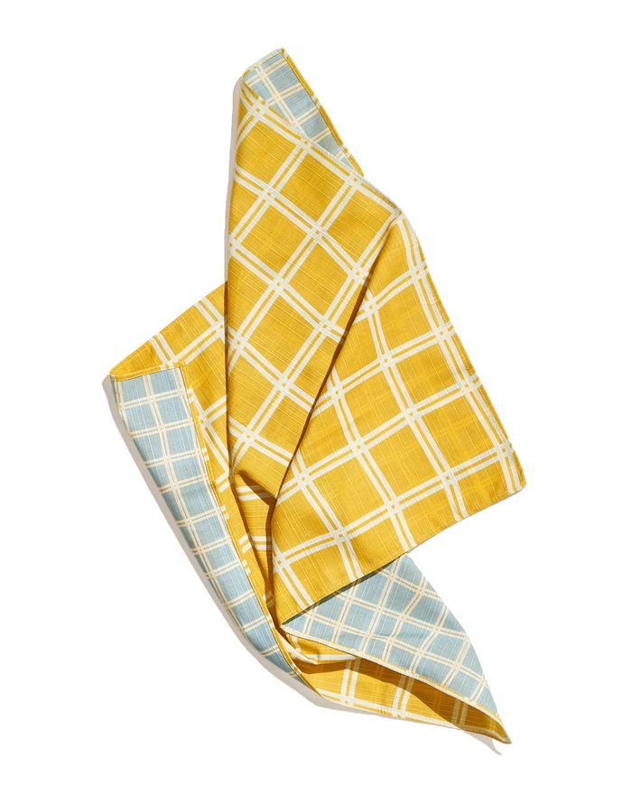 Dinner Napkins Double Sided Grid - High Season