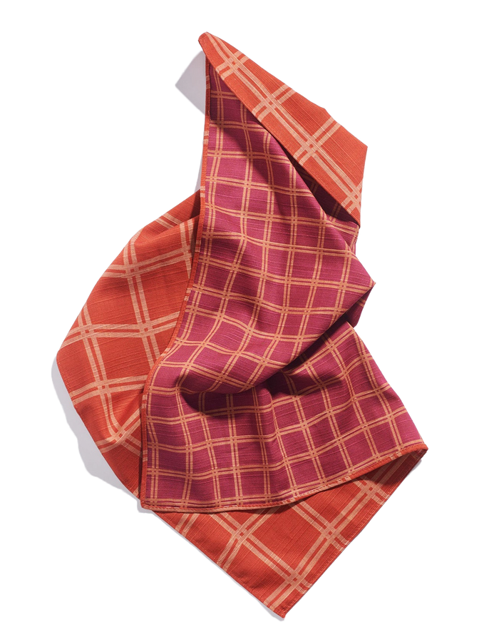 Dinner Napkins Double Sided Grid - High Season