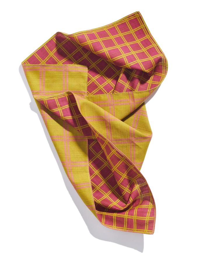 Dinner Napkins Double Sided Grid - High Season
