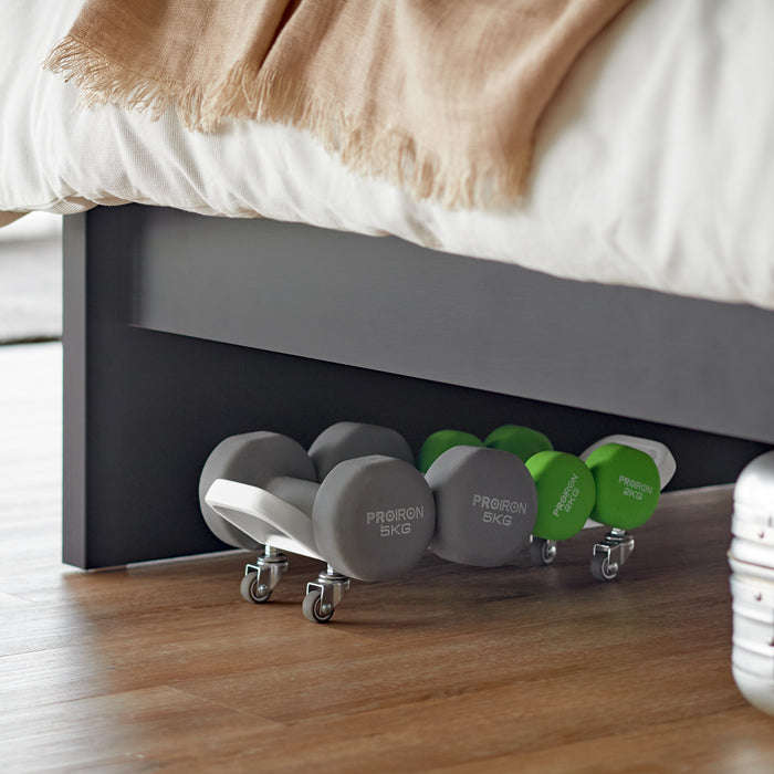 Dumbbell Rack with Casters