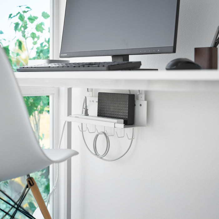 Extendable Under-Desk Cable & Router Organizer