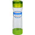 Full Circle Home Water Bottle - Travel - Glass - Hydrate Mate - Green Slate - 16 Oz