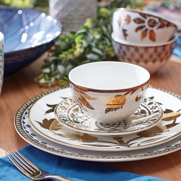 Global Tapestry Aquamarine 4-piece Place Setting - OOS