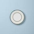 Global Tapestry Aquamarine Lotus Dinner Plate