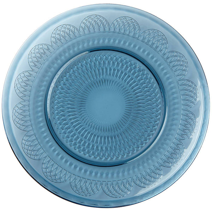 Global Tapestry‚Ñ¢ Dark Sapphire Glass Charger