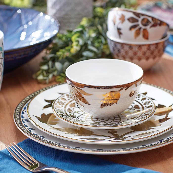 Global Tapestry‚Ñ¢ Garnet 4PC Place Setting