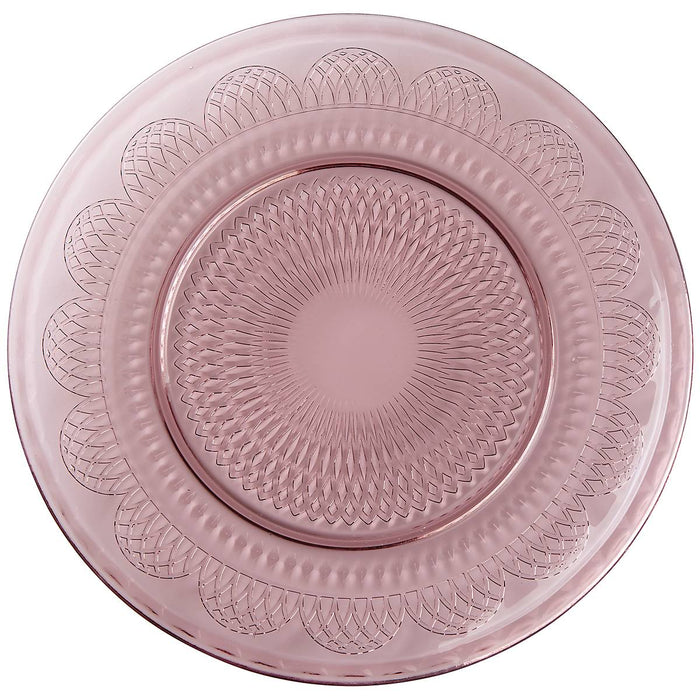 Global Tapestry‚Ñ¢ Plum Glass Charger