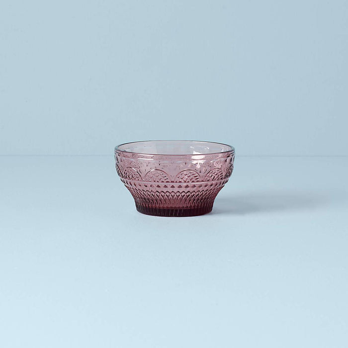 Global Tapestry‚Ñ¢ Plum Glass Fruit Bowl