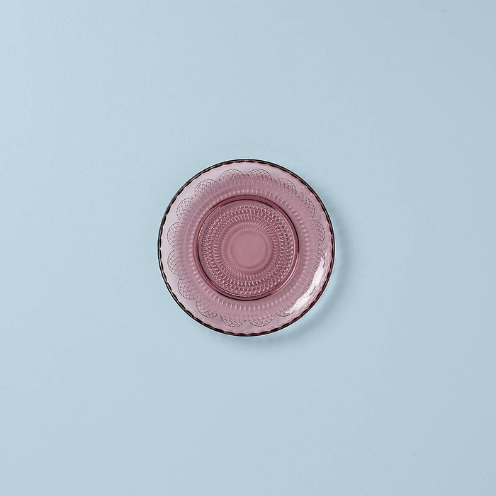 Global Tapestry‚Ñ¢ Plum Glass Salad Plat