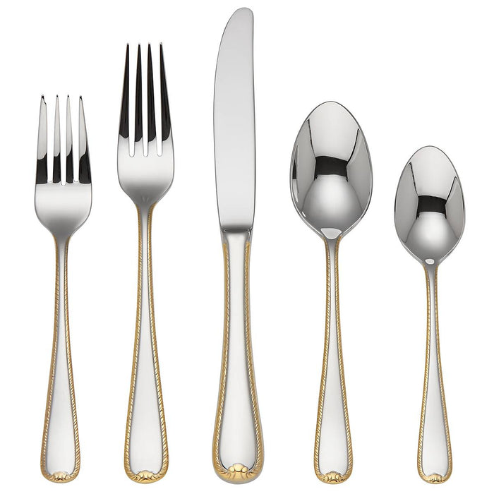 Golden Ribbon Edge‚Ñ¢ 5-piece Place Setting