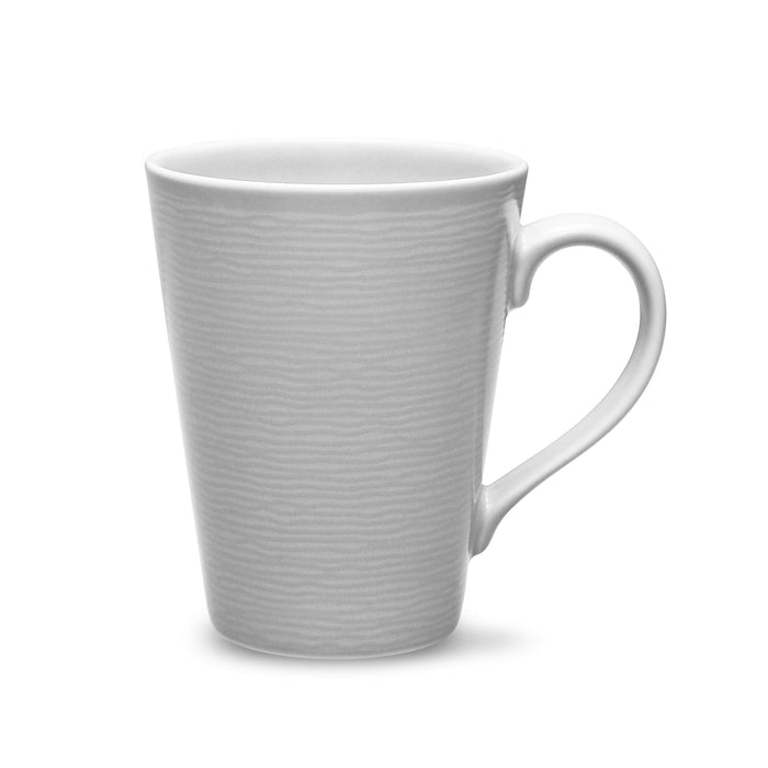 Grey on Grey Swirl Mugs Set of 4