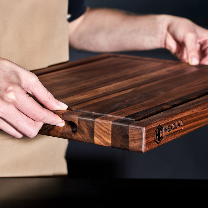 HexClad Walnut Cutting Board, Large