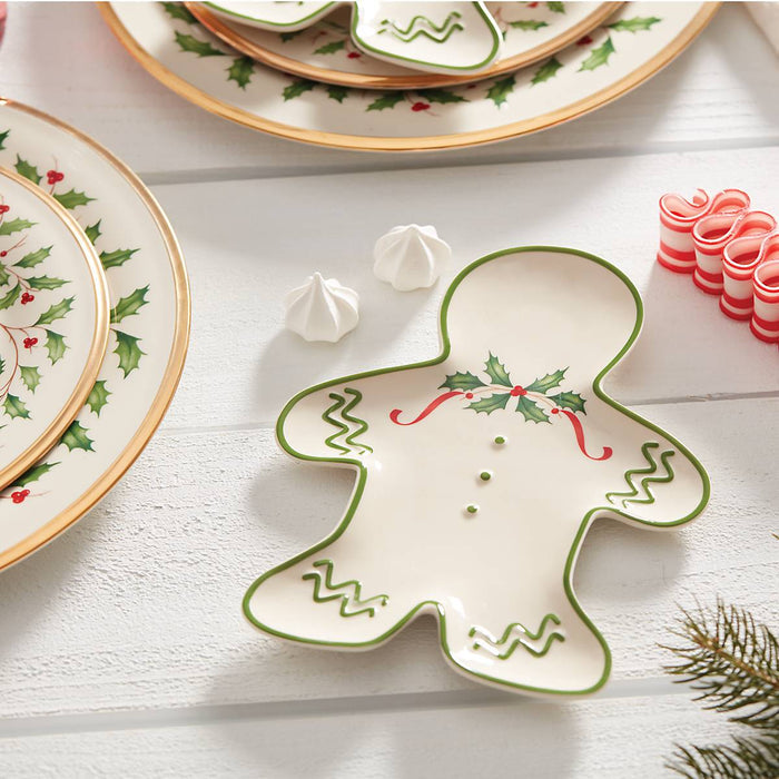Holiday‚Ñ¢ Gingerbread Man Accent Plate