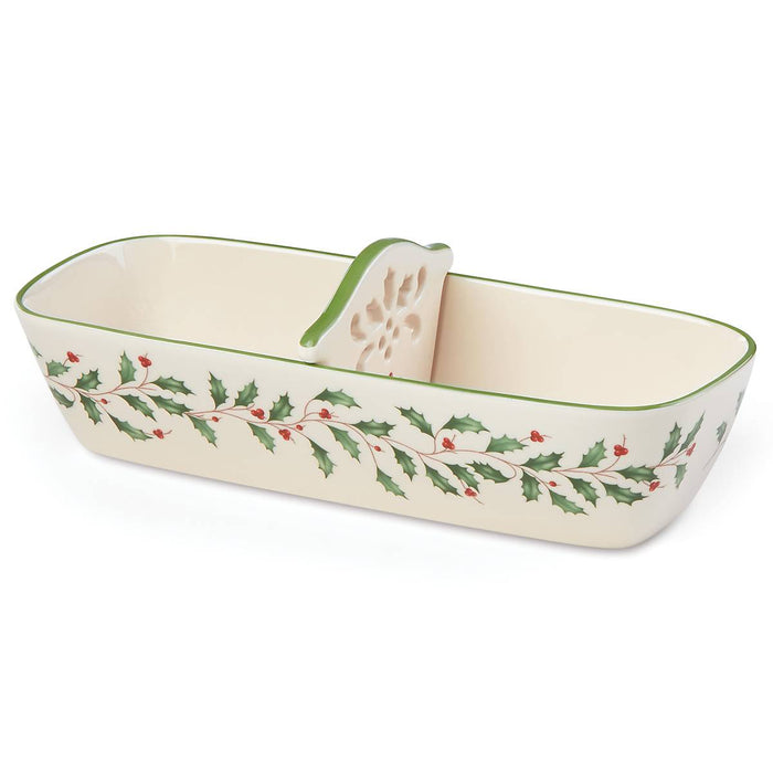 Hosting The Holidays Cracker Basket & Insert
