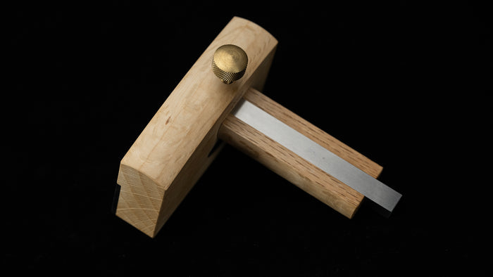 Kama Kebiki Japanese Hand made Marking Gauge By Matsui With Magnet - 100mm ②
