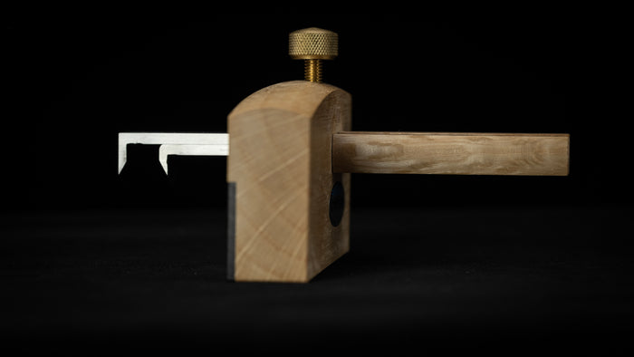 Kama Kebiki Japanese Hand made Marking Gauge By Matsui With Magnet - 100mm ②