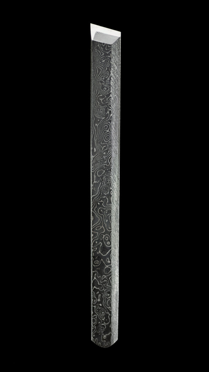 Mokume Shiragaki Japanese Marking Knife by Tasai Michio - 15mm
