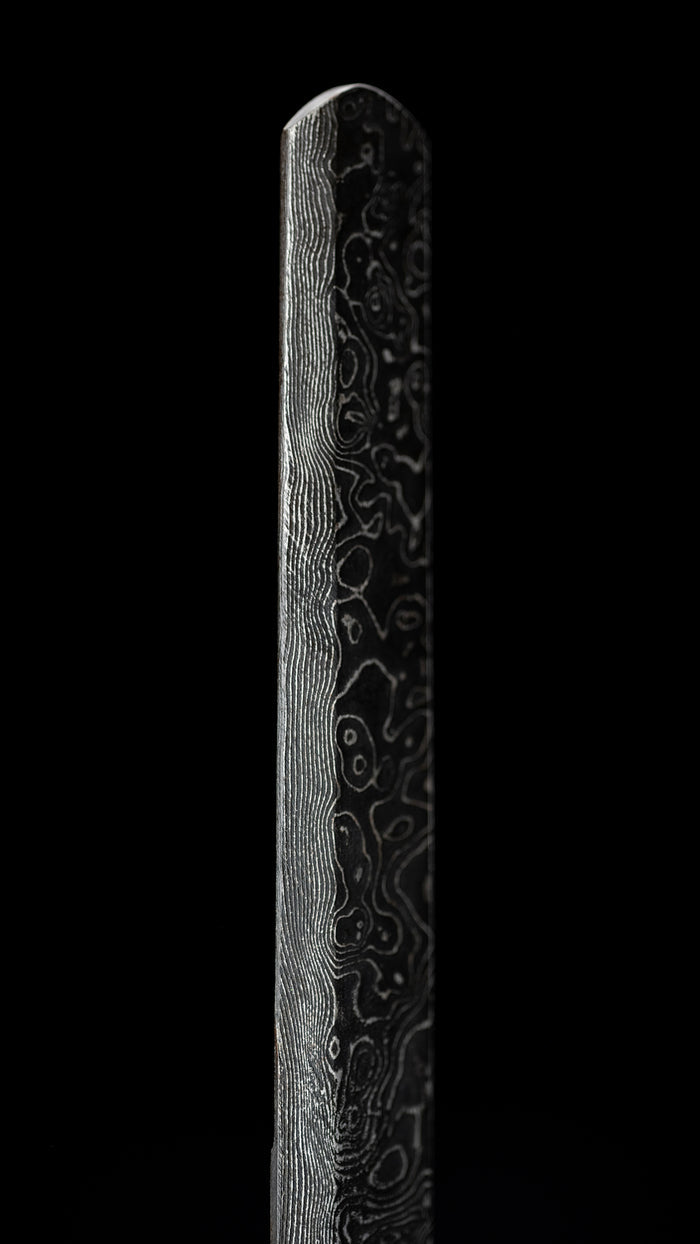 Mokume Shiragaki Japanese Marking Knife by Tasai Michio - 15mm