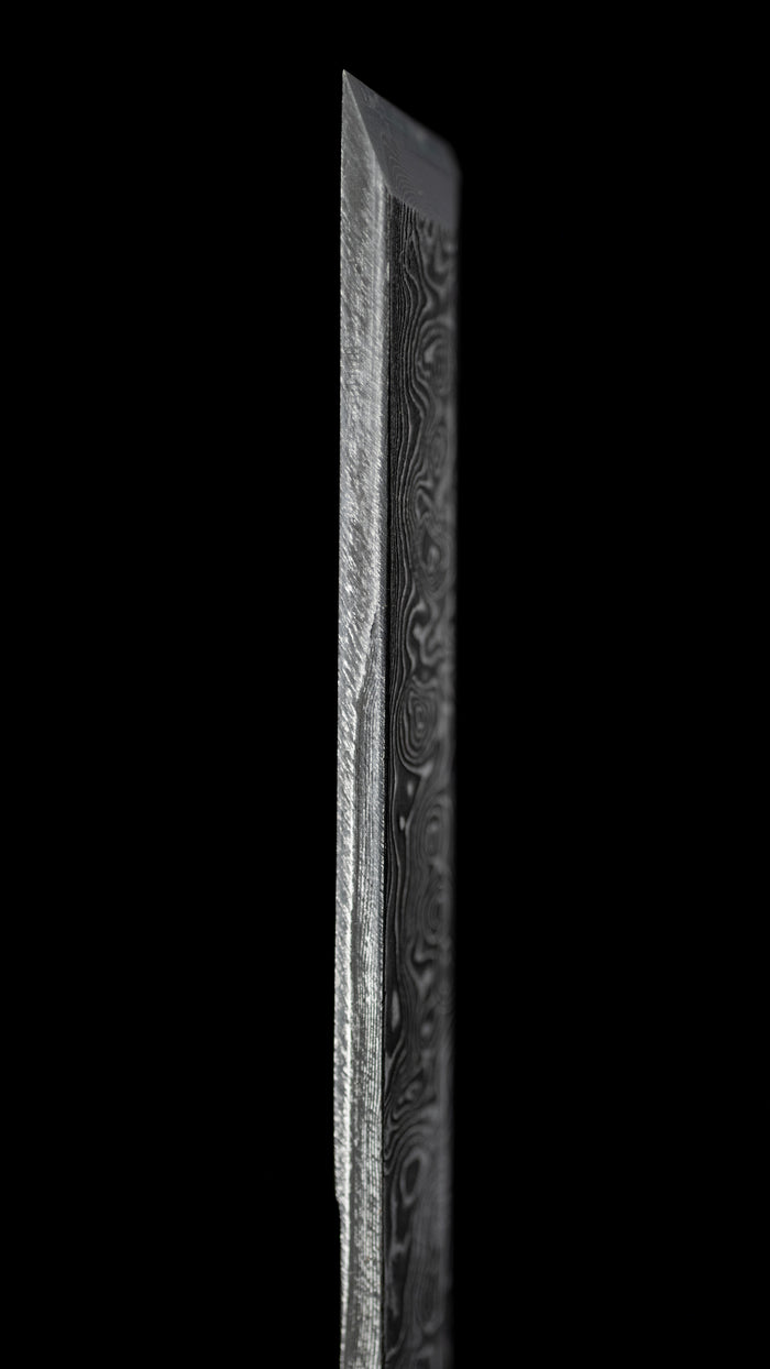 Mokume Shiragaki Japanese Marking Knife by Tasai Michio - 15mm