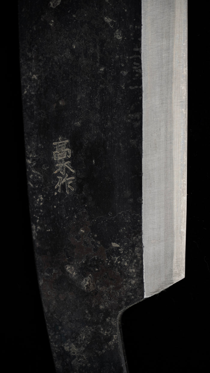 Nata Japanese Single-Bevel Hatchet Knife By Takaki Junichi For Right Hand - 110mm