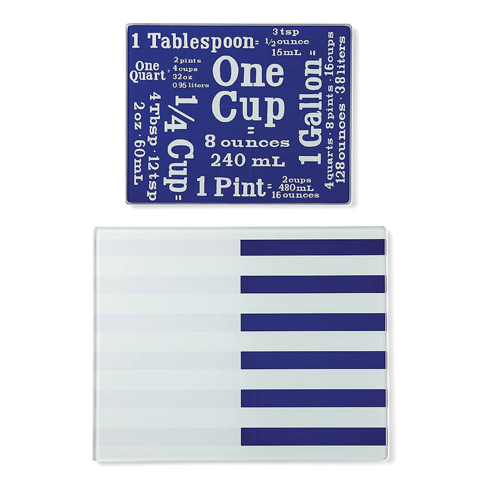 Nolita™ Blue 2-piece Prep Board Set