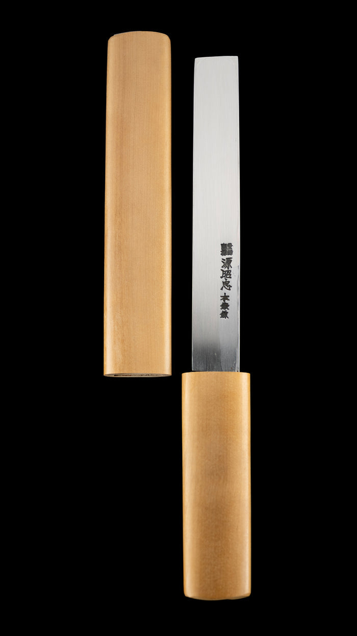 Nushiya Bocho Japanese Lacquerware Craftsman Knife By Minamoto Akitada - 185mm