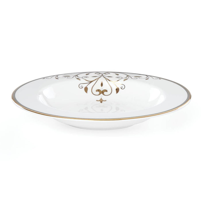 Opal Innocence Scroll Gold‚Ñ¢ Rimmed Bowl
