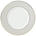 Pleated Colors Grey™ Dinner Plate