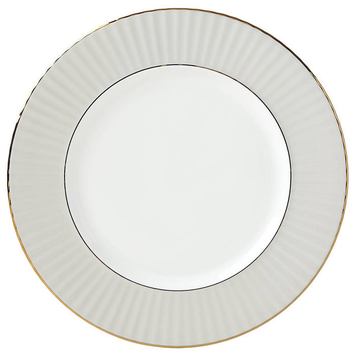 Pleated Colors Grey™ Dinner Plate