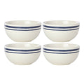 Sculpted Stripe Cobalt™ 4pc Fruit Bowl Set