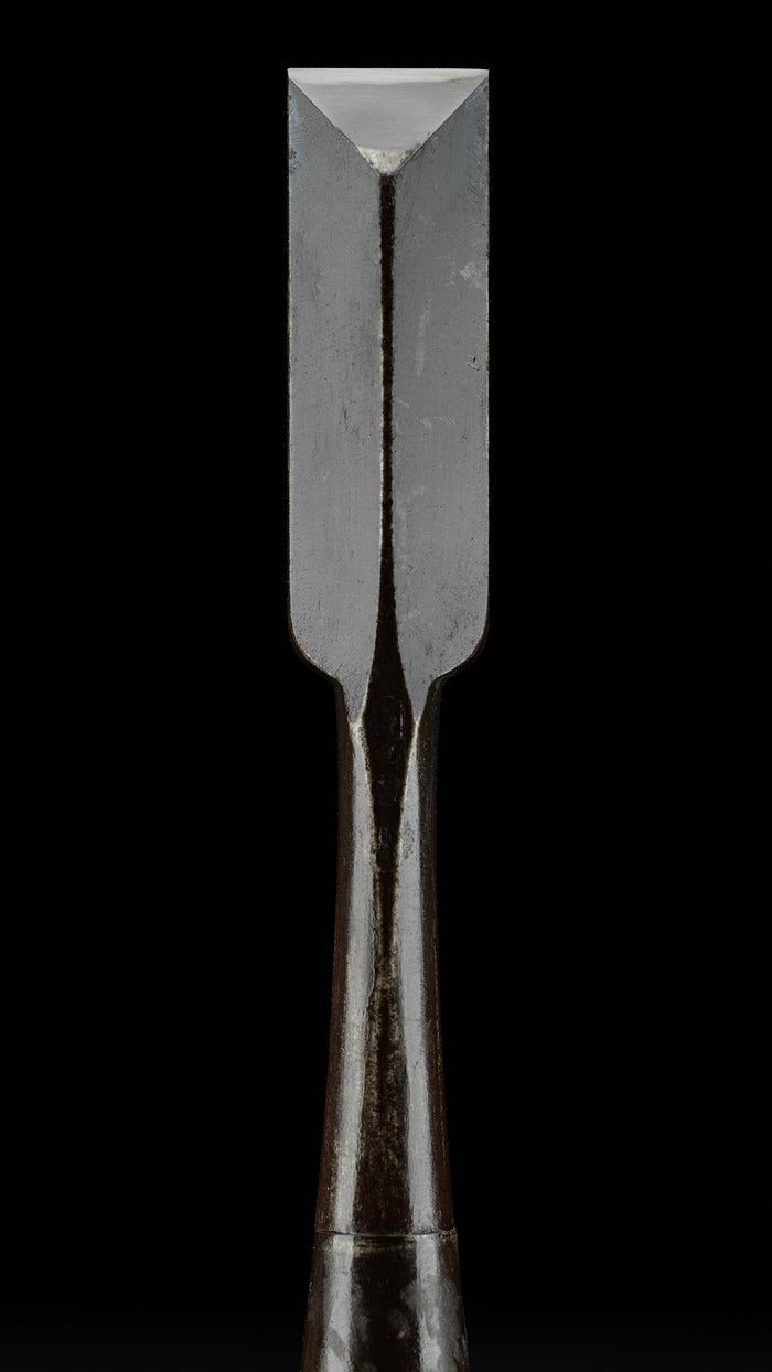 Shinogi-Chu-Tataki-Nomi Japanese Hand Made Dovetail Timber Chisel By Hidarimeijin - 24mm