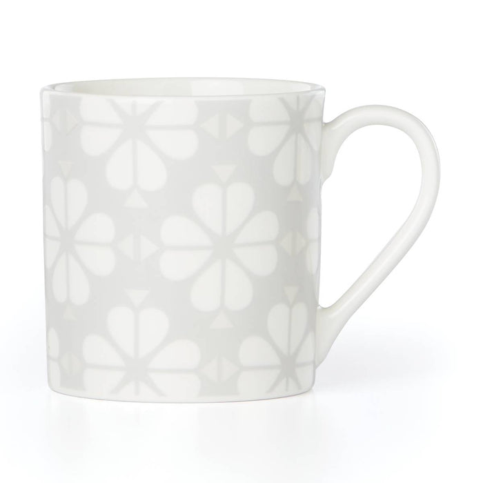 Spade Flower Platinum Mug
