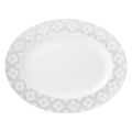 Spade Flower Platinum Platter