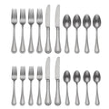 Textured Neutrals 20-Piece Flatware Set