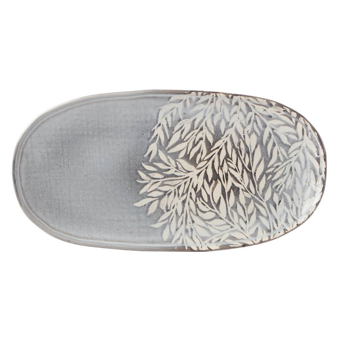 Textured Neutrals‚Ñ¢ Oval Tray