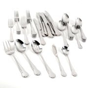 The Pioneer Woman Alex Marie 45-Piece Stainless Steel Flatware Set