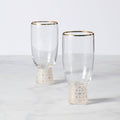 Trianna Frost‚Ñ¢ 2-piece All-Purpose Glass Set