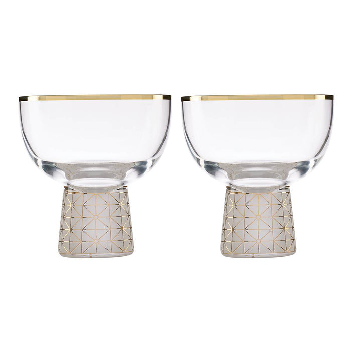 Trianna Frost‚Ñ¢ 2-piece Cocktail Glass Set