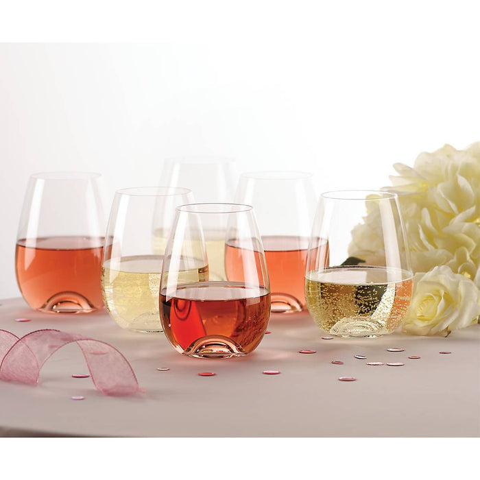 Tuscany Classics® 6pc Stemless Wine Glass Set