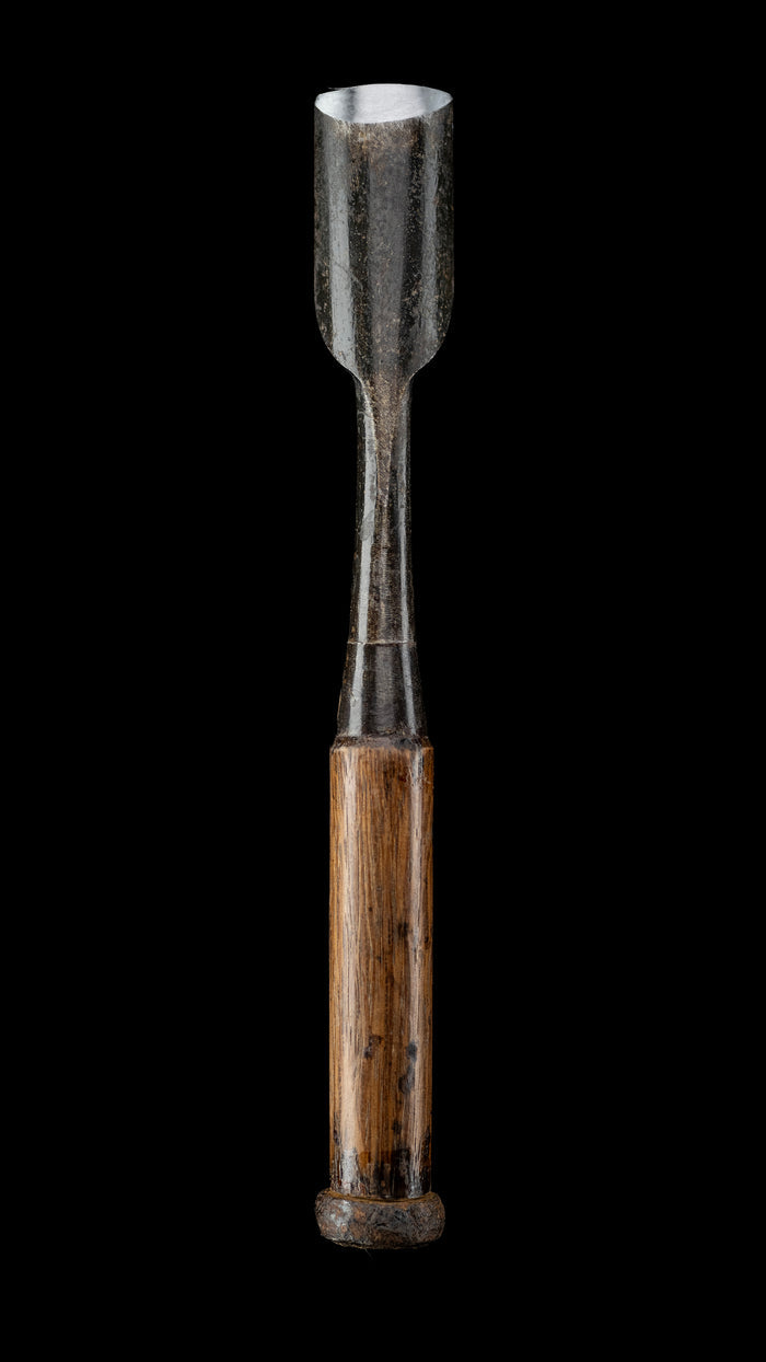 Uchimaru nomi Japanese U-Gouge Chisel By Hidari Katsuhiro - 24mm