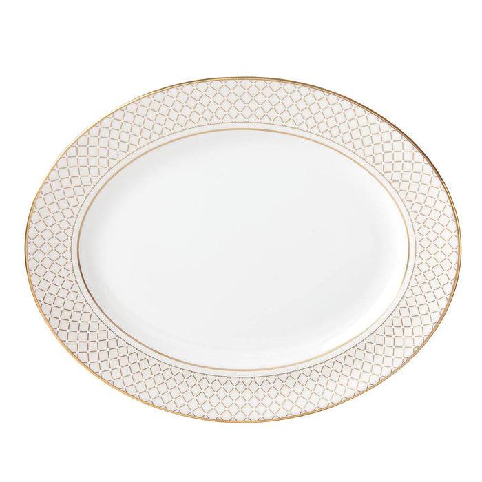 Venetian Lace Gold‚Ñ¢ 13" Oval Serving Platter