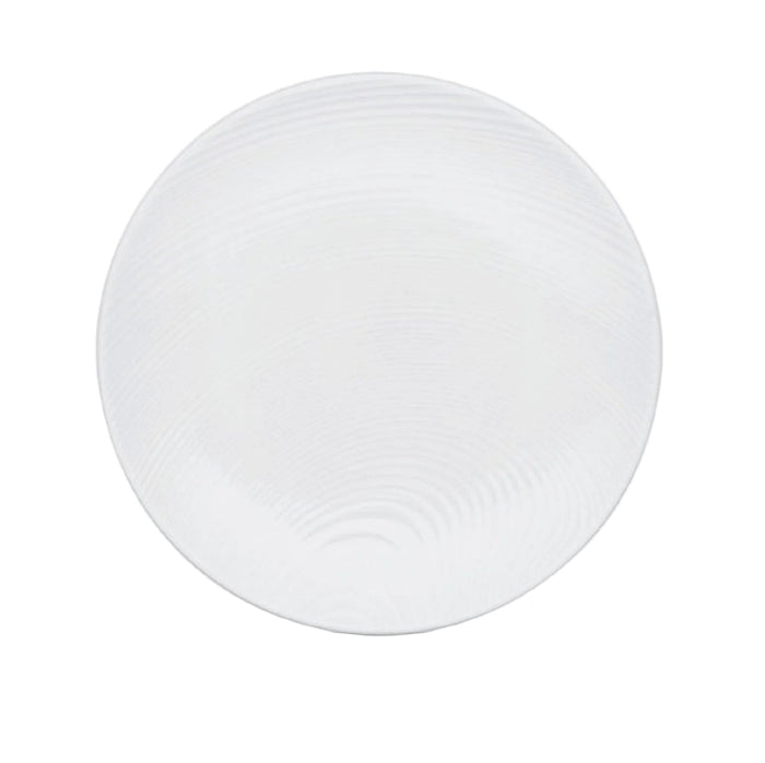 White spherical object on a white background